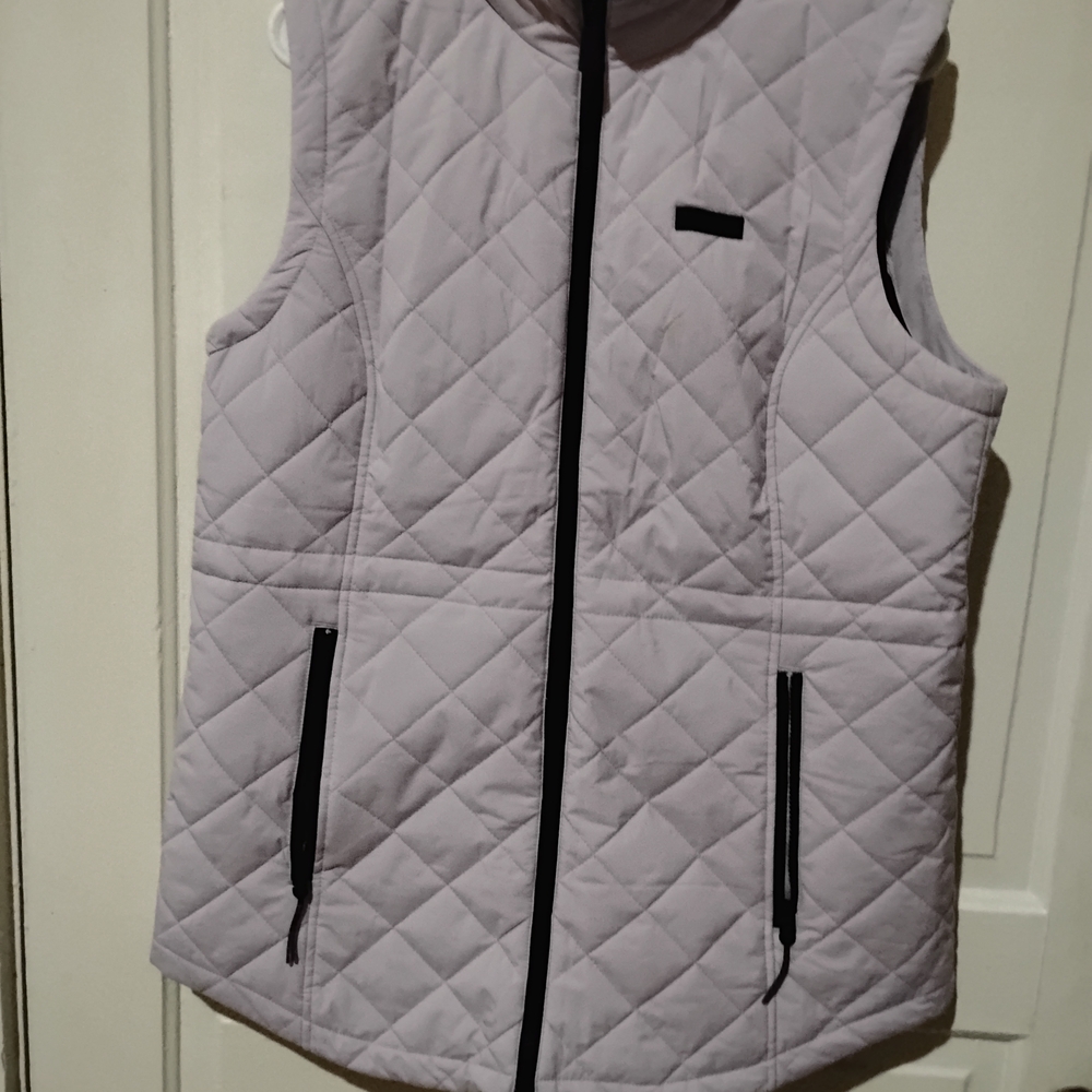 Nautica Quilted Vest - Light Gray